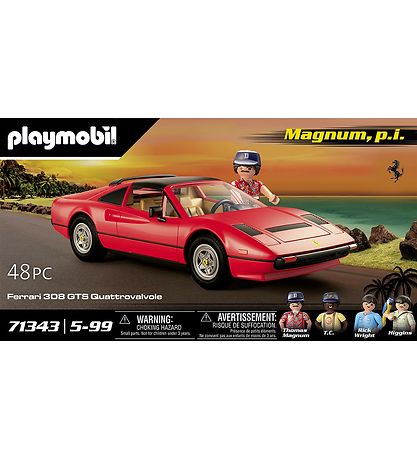 Playmobil Magnum, p.i. - Ferrari 308 GTS Qu... - 71343 - 48 Dele