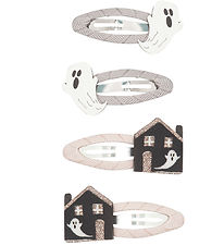 Mimi & Lula Hårspænder - 4 stk - 5,5 cm - Haunted House Hallowee