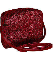 Mimi & Lula Skuldertaske - Rød Glitter