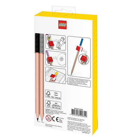 LEGO® Stationery Farveblyanter - 12-pak - Multifarvet