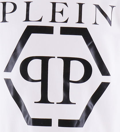 Philipp Plein Sweatshirt - Hvid m. Sort
