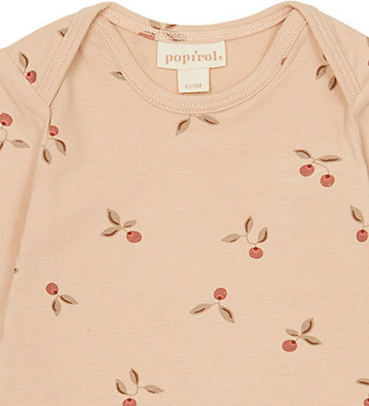 Popirol Body l/æ - Poruby - Print Cranberry