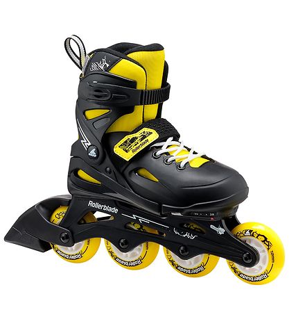 Rollerblade Rulleskøjter - Fury - Sort/Gul - Inliner