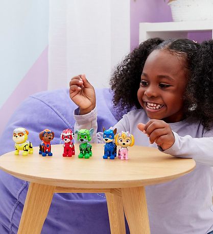 Paw Patrol Gaveæske - 7 cm - Movie 2 - 6 Figurer