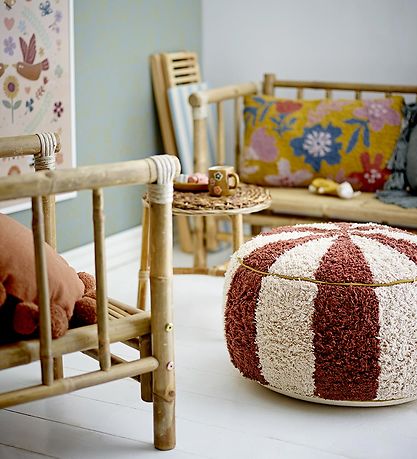 Bloomingville Mini Pude - Ø45 cm - Isobell - Brun
