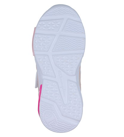 Champion Sko m. Lys - Wave PU G TD - Hvid/Pink/Pudder