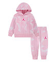 Jordan Sweatsæt - Medium Soft Pink m. Hvid