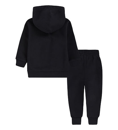 Jordan Sweatsæt - Sort m. Hvid/Rød