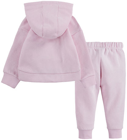 Nike Sweatsæt - Pink Foam m. Hvid