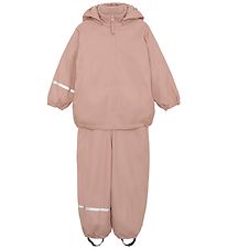 CeLaVi Regntøj m. Fleece - Recycle PU - Misty Rose