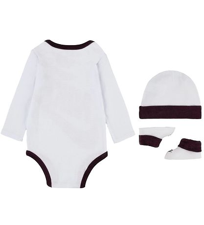 Nike Gaveæske - Futter/Hue/Body l/æ - Futura - Hvid m. Sort