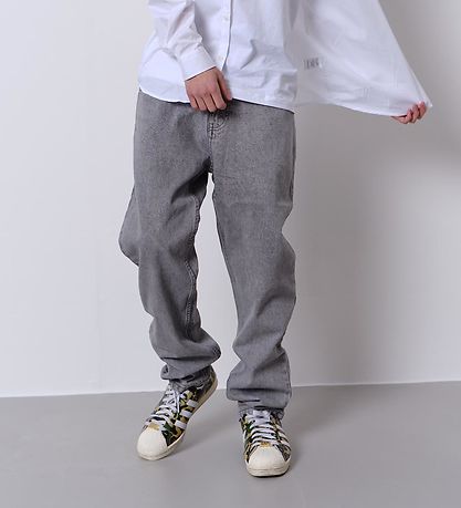 Grunt Jeans - Hamon Ash - Grå