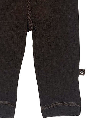 Smallstuff Leggings - Uld - Brun