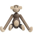 Kay Bojesen Træfigur - Abe 20 cm - Lille - Eg/Røget Eg