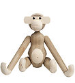 Kay Bojesen Træfigur - Abe - 20 cm - Lille - Eg/Ahorn