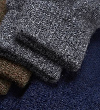 CeLaVi Handsker - Uld/Nylon - 5-pak - Sea Turtle/Navy/Grey