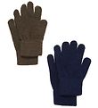 CeLaVi Handskar - Ull/Nylon - 2-pack - Sea Turtle/Marinblå