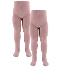 Name It Strømpebukser - NknPantyhose - 2 pak - Woodrose
