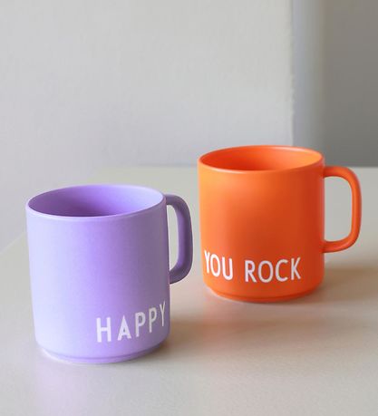 Design Letters Krus - Favourite - Orange m. You Rock