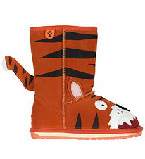 EMU Australia Teddy Boots - Tiger - Deep Orange