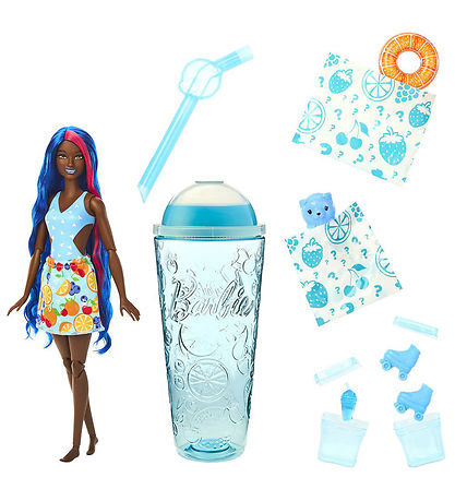 Barbie Dukke - Pop Reveal Juicy Fruits Fruit Punch - Blå