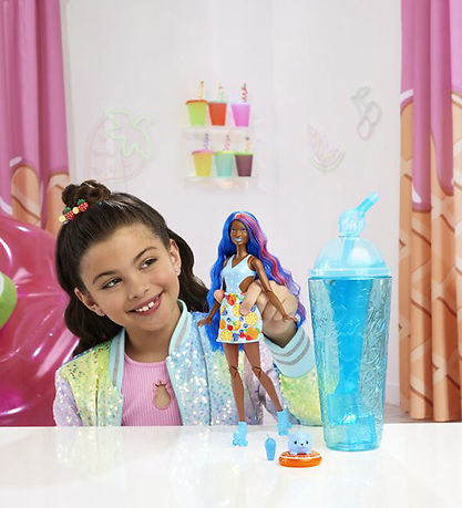 Barbie Dukke - Pop Reveal Juicy Fruits Fruit Punch - Blå