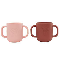 OYOY Kopper - 2-pak - Kappu - Coral/Nutmeg
