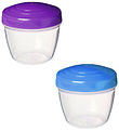 Sistema Beholdere - Yogurt 2-Pack - 150 ml - Lilla/Blå