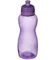 Sistema Water Bottle - Twist 'n' Sip Wave - 600 mL - Purple