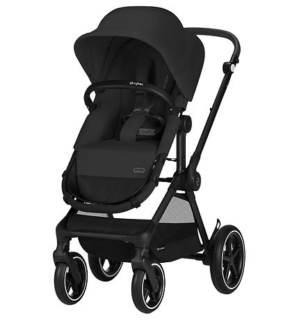 Cybex Klapvogn/Barnevogn - Eos Lux - 2-i-1 - Moon Black