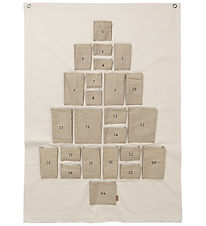 ferm Living Advent Calendar - Pine - Maxi - Natural
