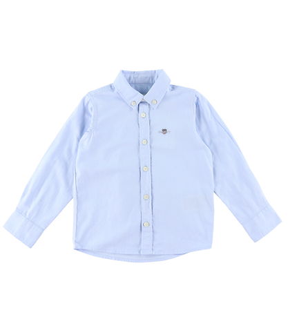 GANT Skjorte - Shield Oxford - Capri Blue