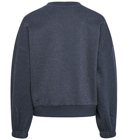 Hummel Sweatshirt - hmlGizela - Ombre Blue m. Glimmer
