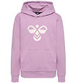 Hummel Hættetrøje - hmlCuatro - Lavender Mist