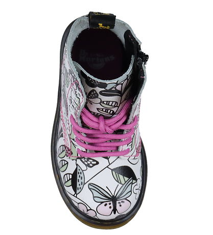 Dr. Martens Støvler - 1460 T - White Meadow Print Athena