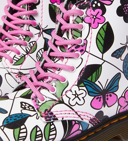 Dr. Martens Støvler - 1460 T - White Meadow Print Athena