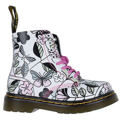 Dr. Martens Støvler - 1460 T - White Meadow Print Athena