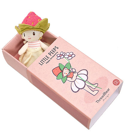 ThreadBear Dukke - Little Peeps - Poppy Strawberry