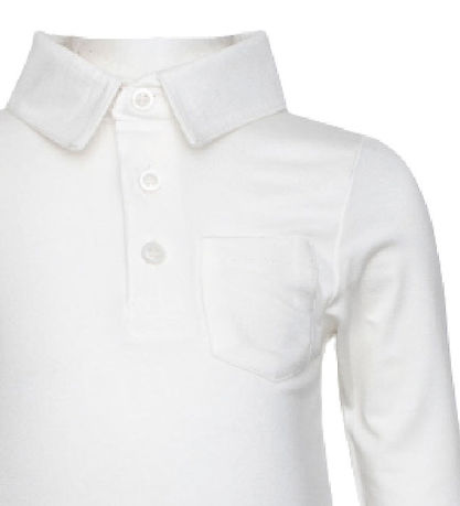 Little Wonders Skjortebody l/æ - David - Off White