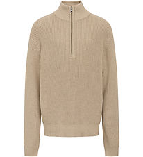 Grunt Bluse - Strik - Durbuy - Beige
