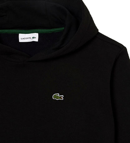 Lacoste Hættetrøje - Sort