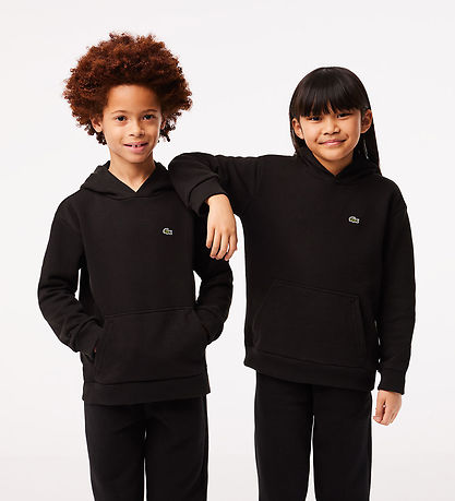 Lacoste Hættetrøje - Sort