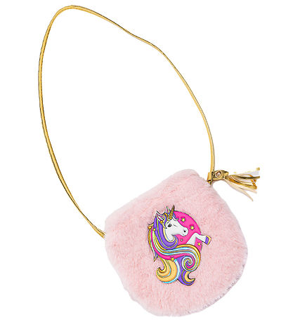 Great Pretenders Udklædning - Skuldertaske - Fluffy Pink Unicorn