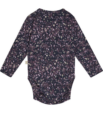 Hummel Body l/æ - hmlFloa - Ombre Blue/Lilla m. Blomster