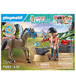 Playmobil Horses Of Waterfall - Beslagsmed... - 71357 - 15 Dele