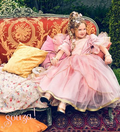 Souza Udklædning - Prinsesse - Marie-Laure - Rosa