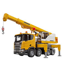 Bruder Arbejdsmaskine - Scania Super 560R Liebherr Kr... - 03571
