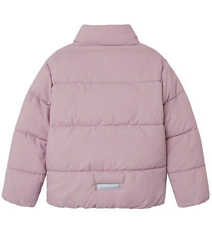 Name It Dynejakke - NkfMilan - Mauve Shadow