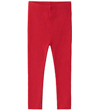 Name It Leggings - Rib - NbnKab - Jester Red