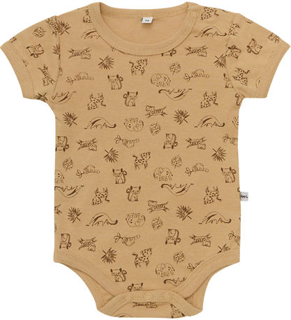 Pippi Baby Body k/æ - 4-pak - Whitecap Grey